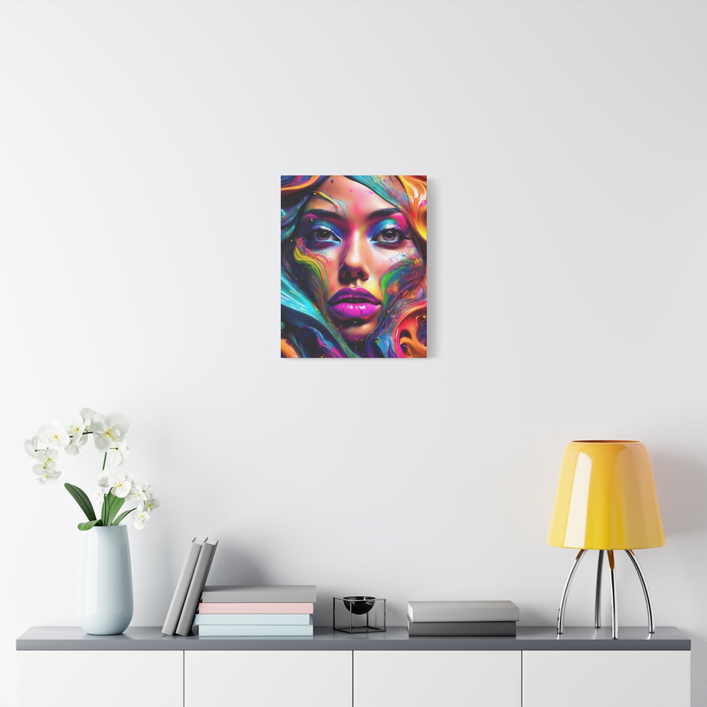 Painted Beauty 012 Canvas Wall Art