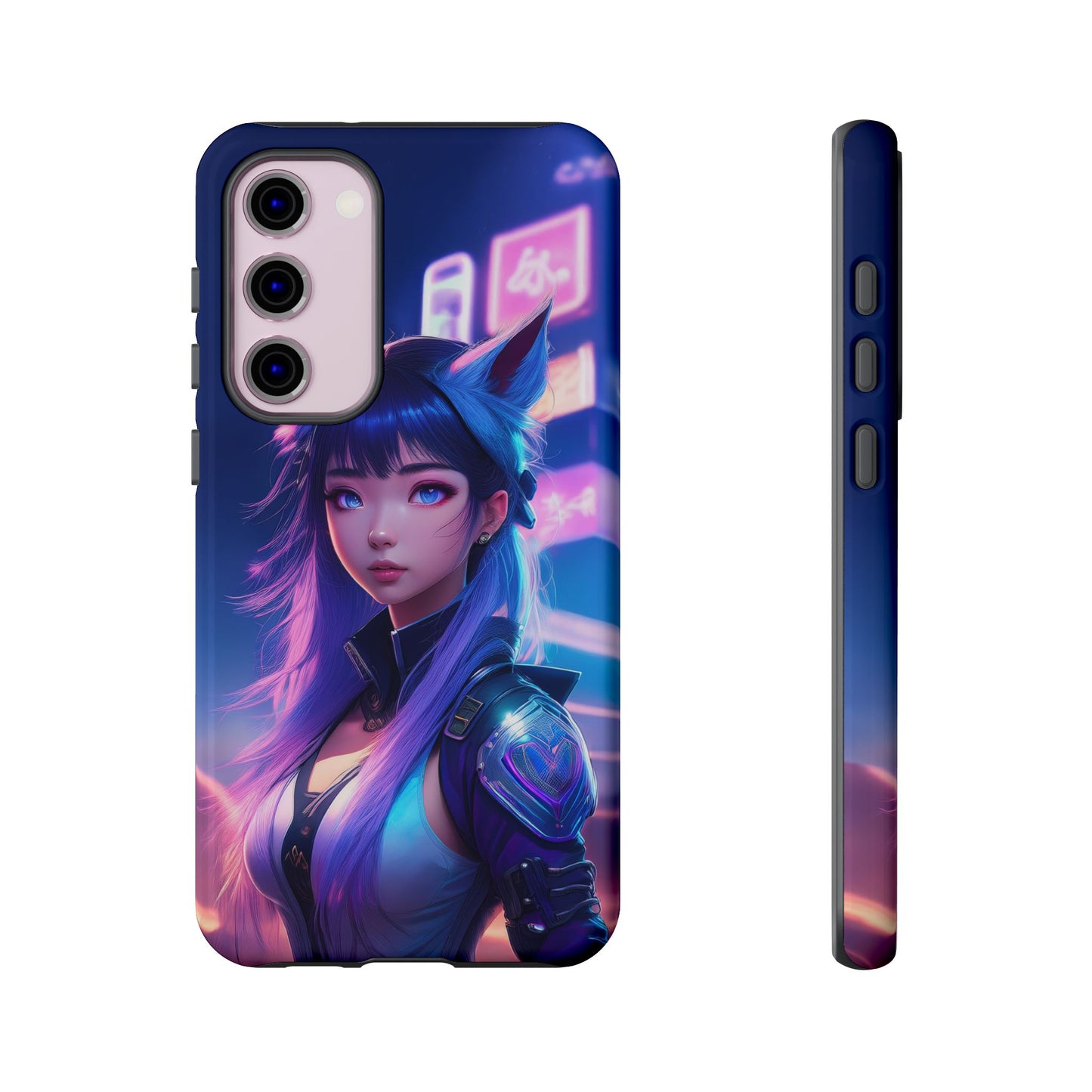 Futuristic Cyberpunk Female Cell Phone Case 010