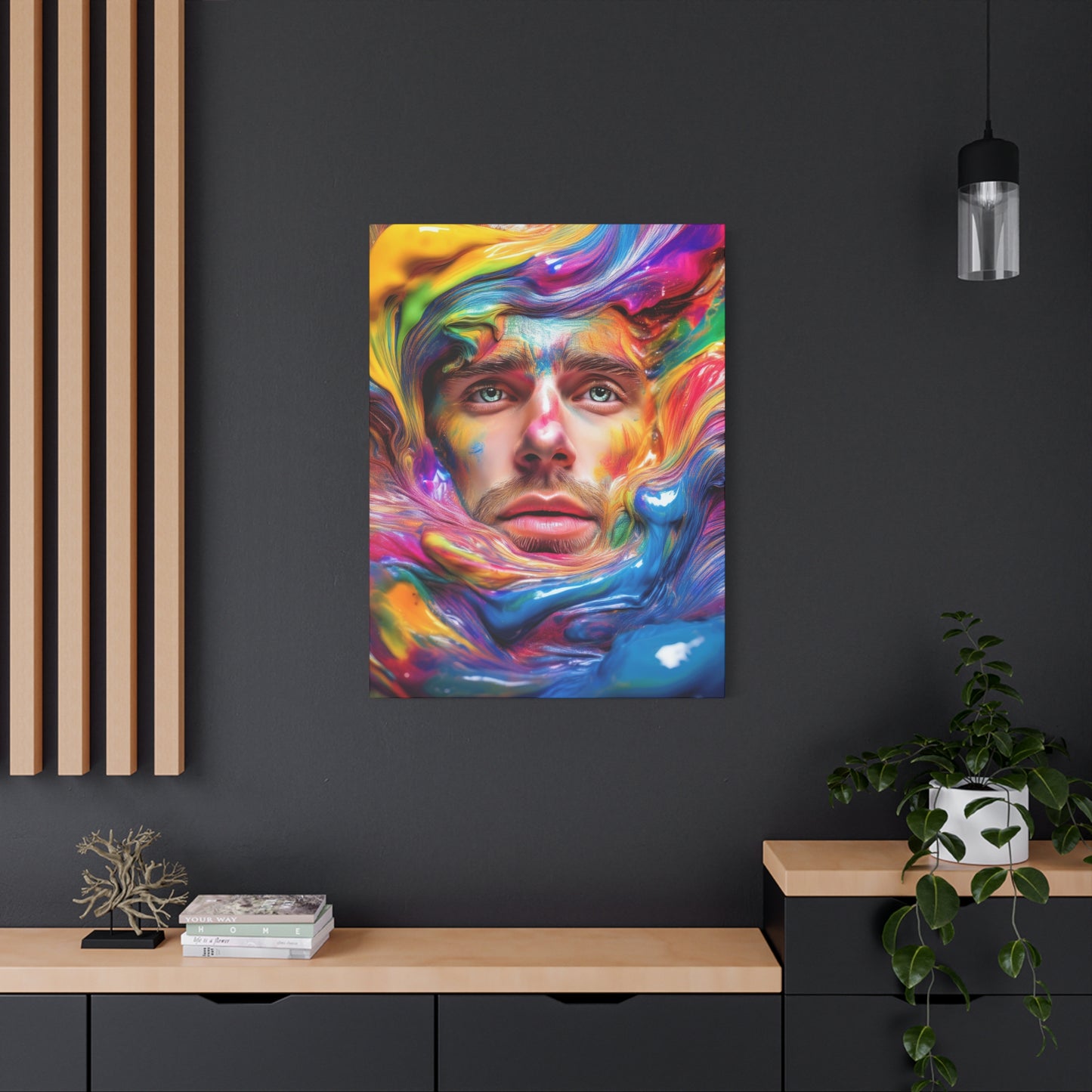 Painted Beauty 013 Canvas Wall Art