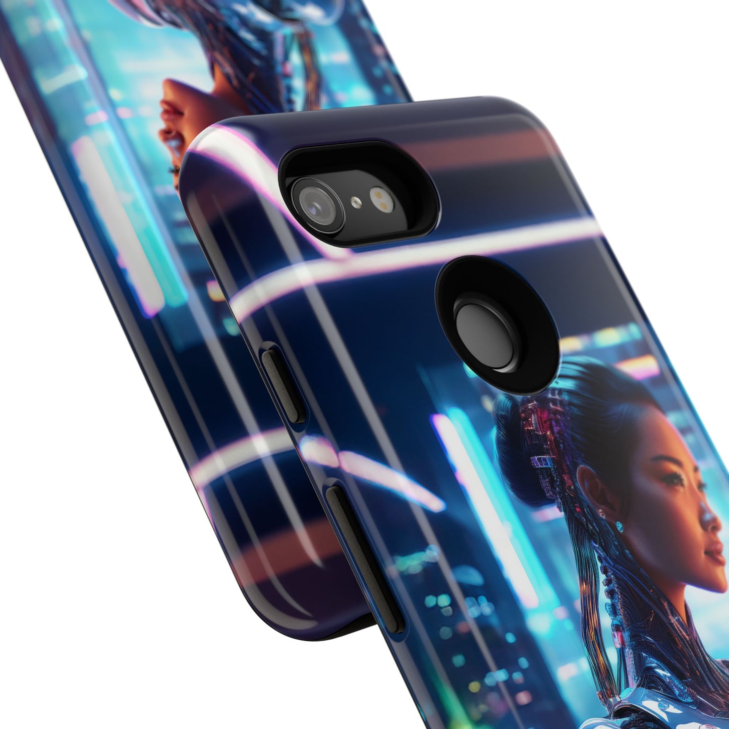 Futuristic Human Android Hybrid Cell Phone Case 013