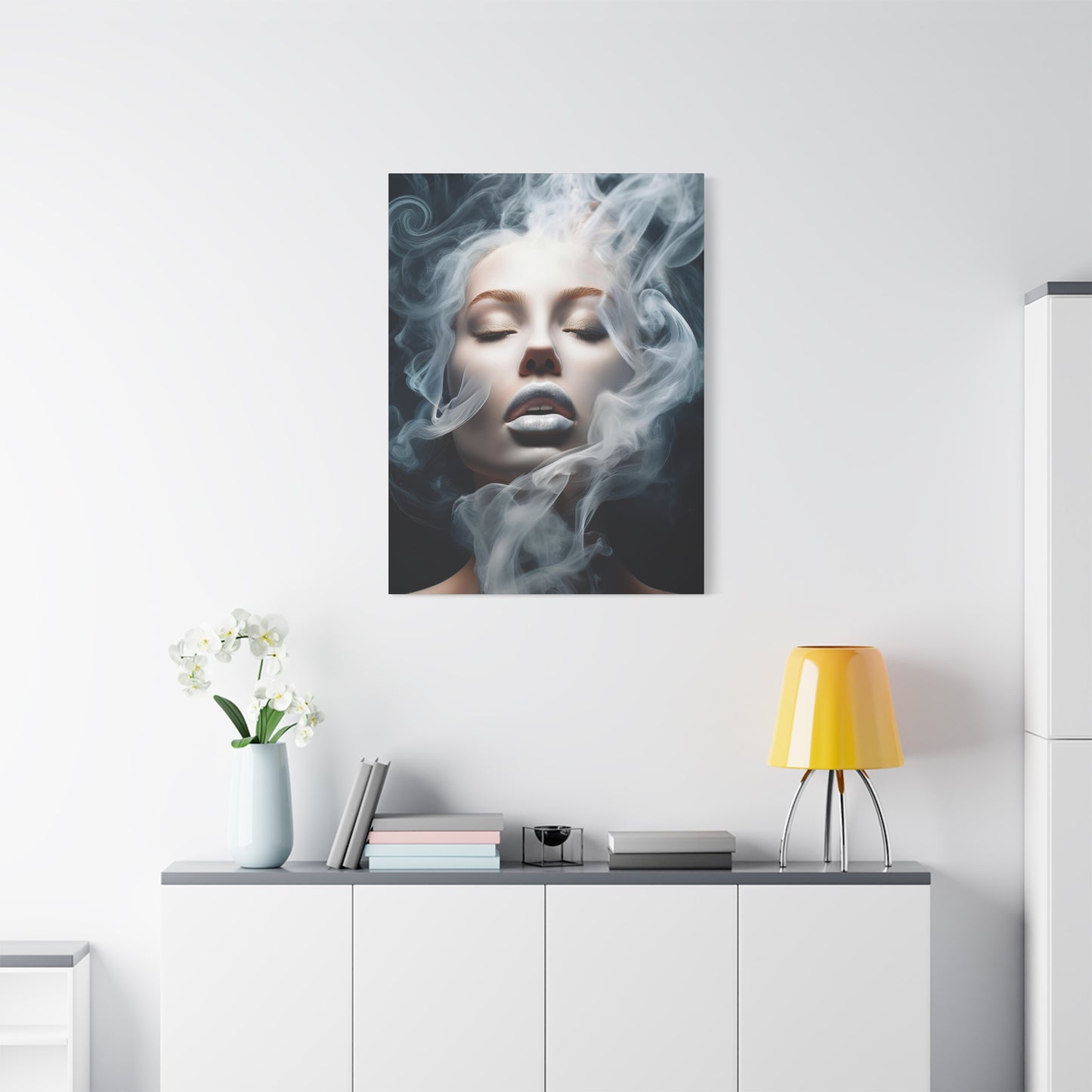 Wispy Tendrils 001 - Canvas Print – Vibrant Wall Decor