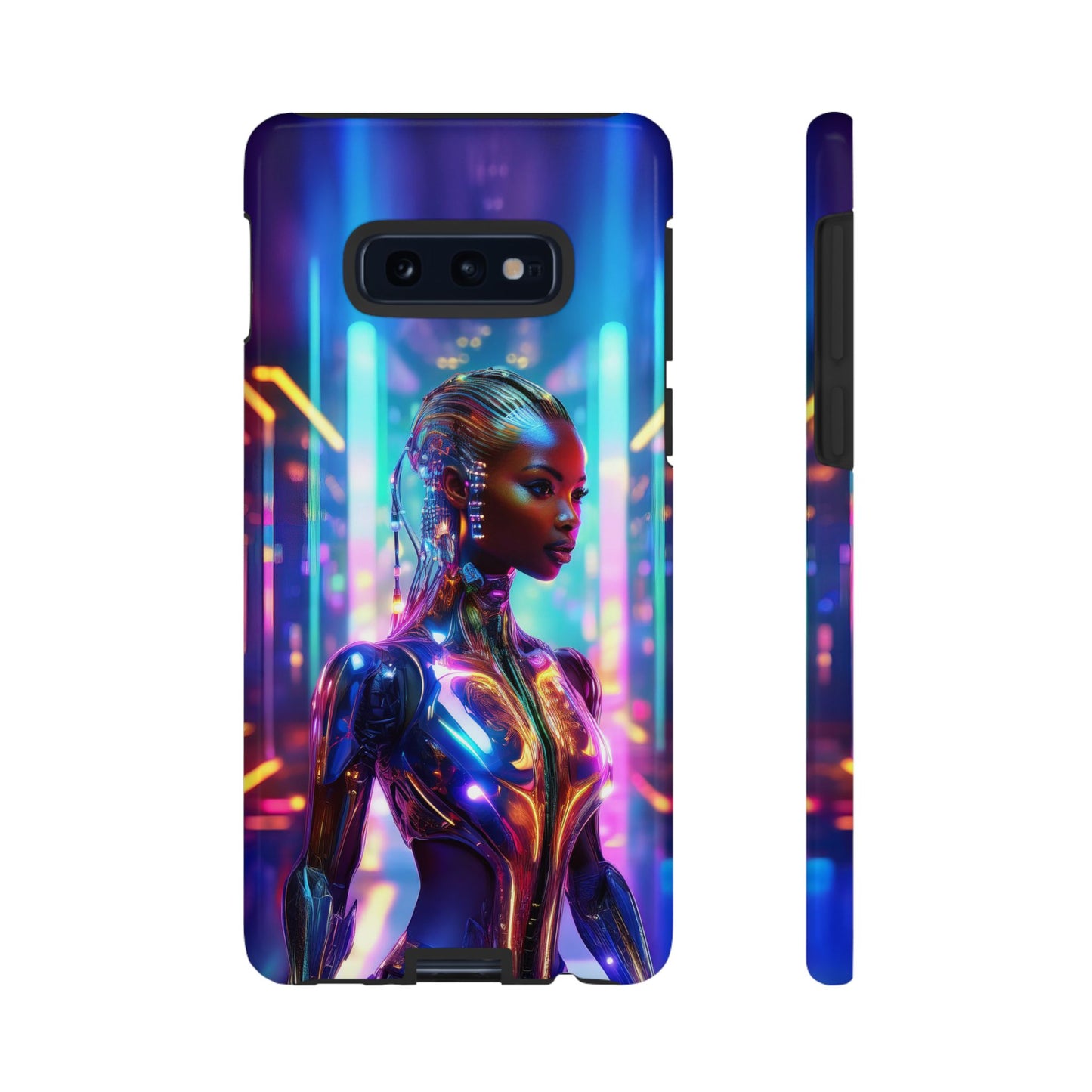 Futuristic Human Android Hybrid Cell Phone Case 018