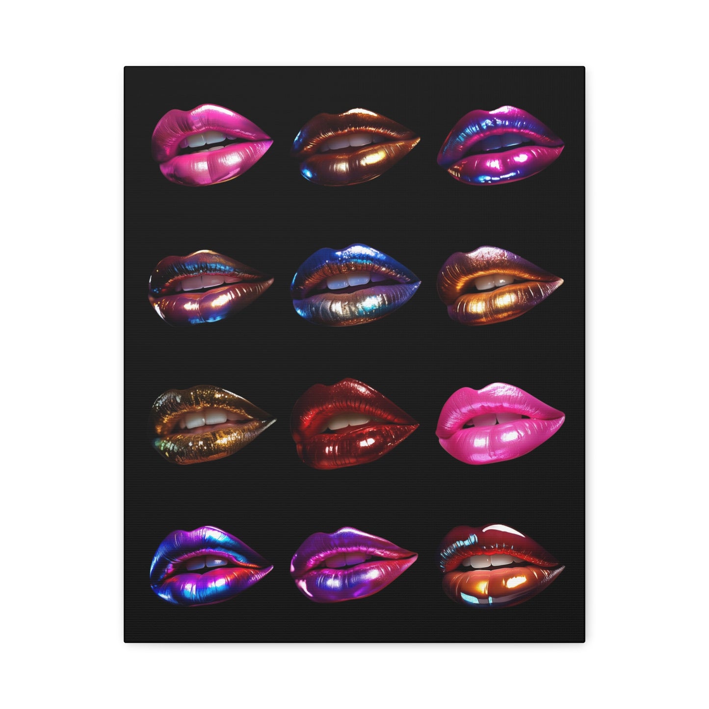 Hot Lips - Canvas Print – Vibrant Wall Decor