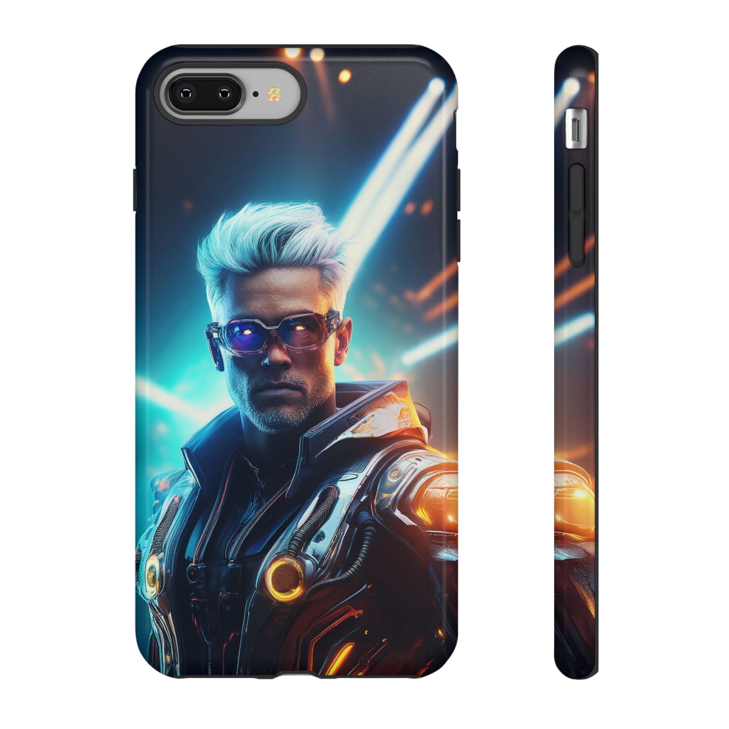 Futuristic Cyberpunk Male Cell Phone Case 013