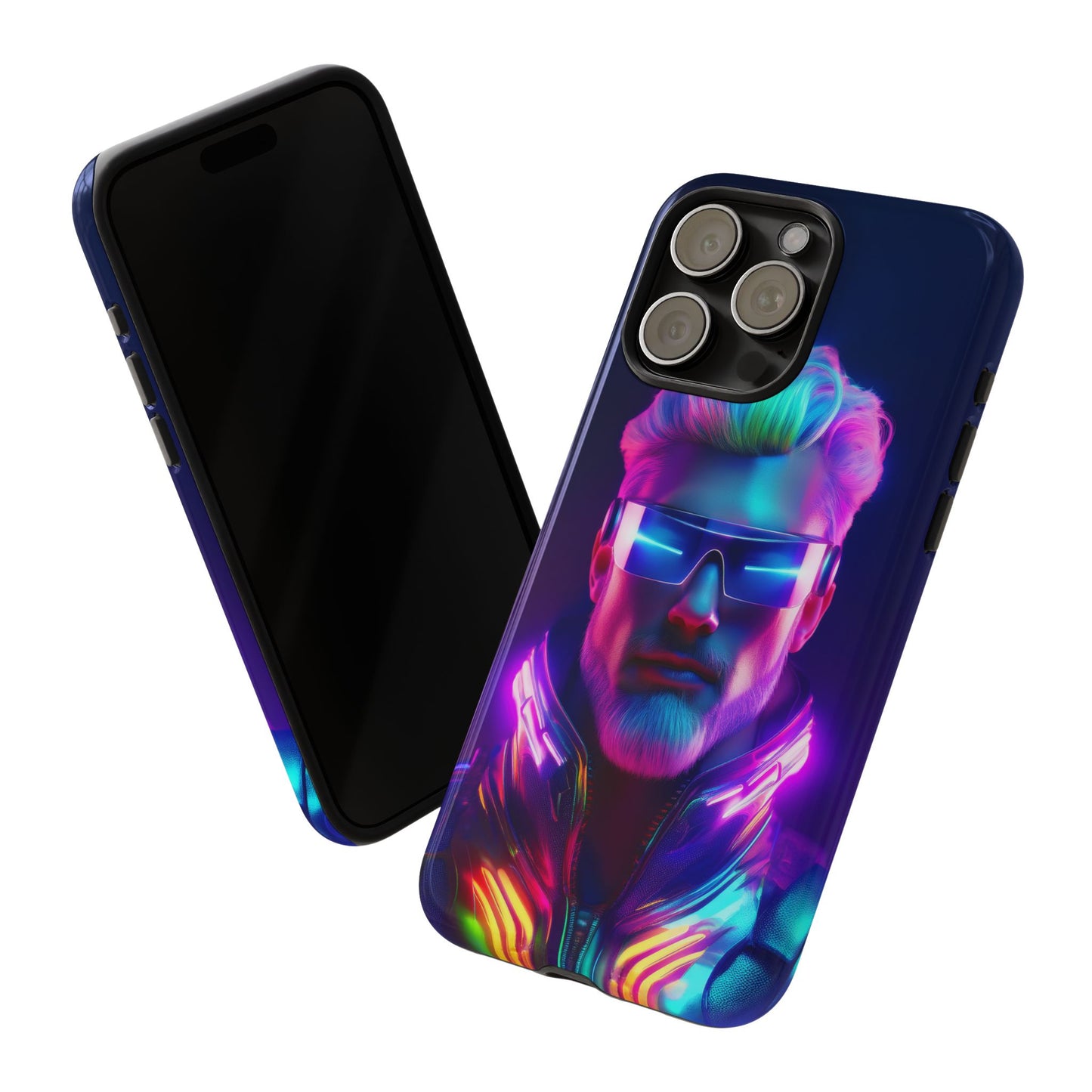 Futuristic Cyberpunk Male Cell Phone Case 026