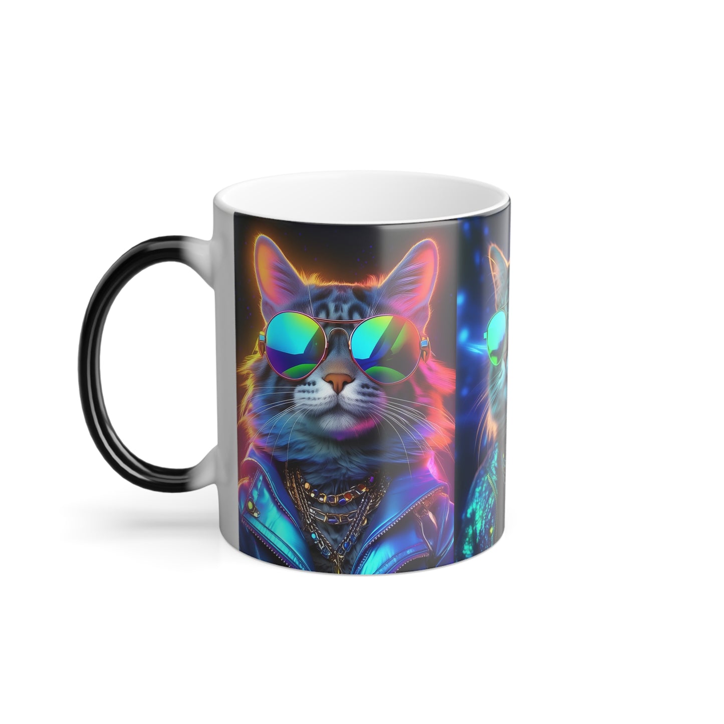 Cool Cats Color Morphing Mug, 11oz