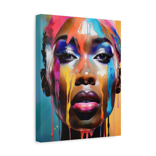 Painted Beauty 003 Canvas Wall Art