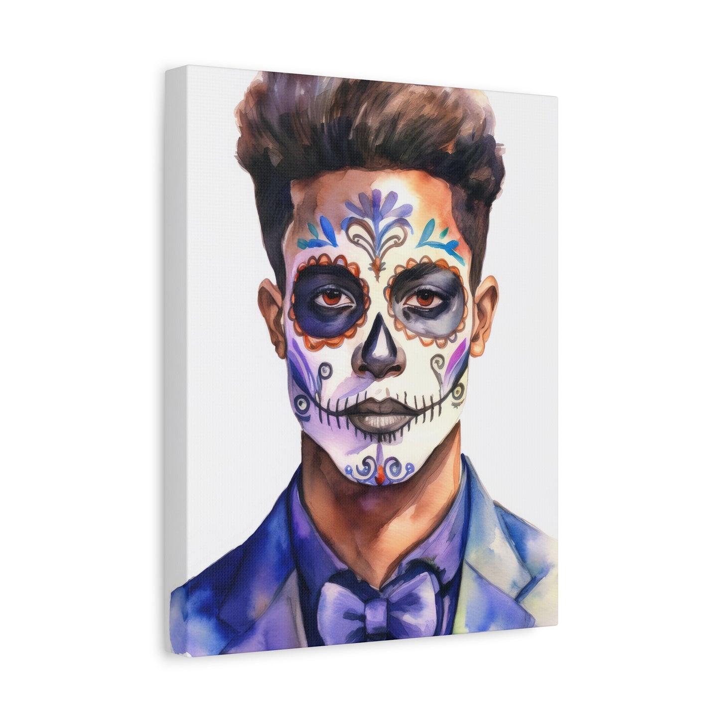 Dia de los Muertos Canvas Art | Day of the Dead - Stretched Matte Wall Decor 013