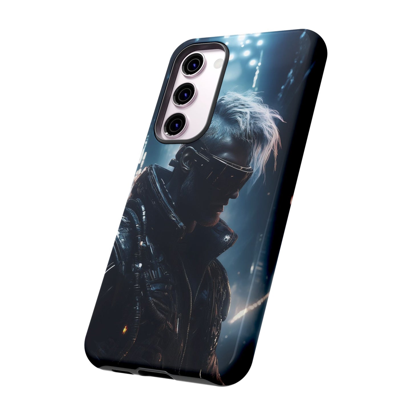 Futuristic Cyberpunk Male Cell Phone Case 025