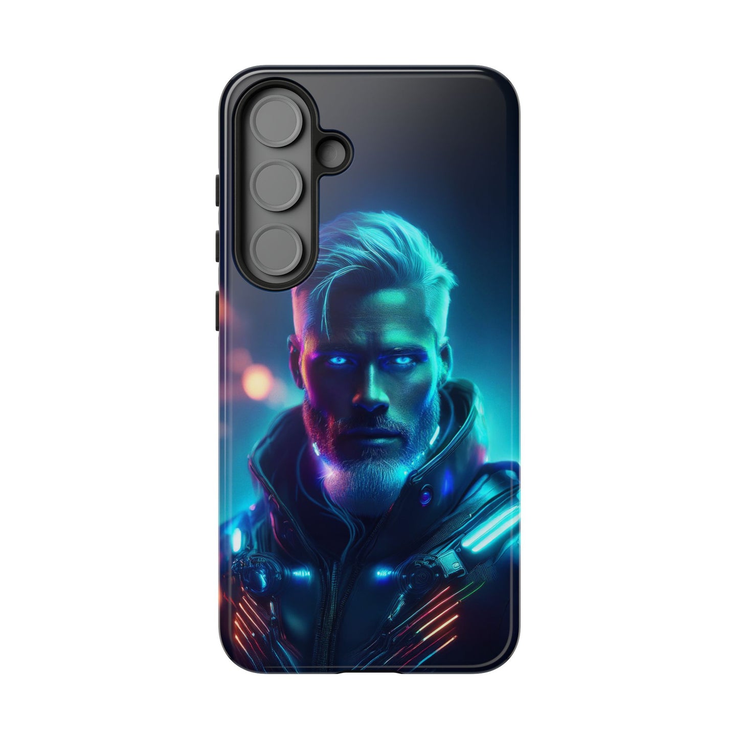 Futuristic Cyberpunk Male Cell Phone Case 023