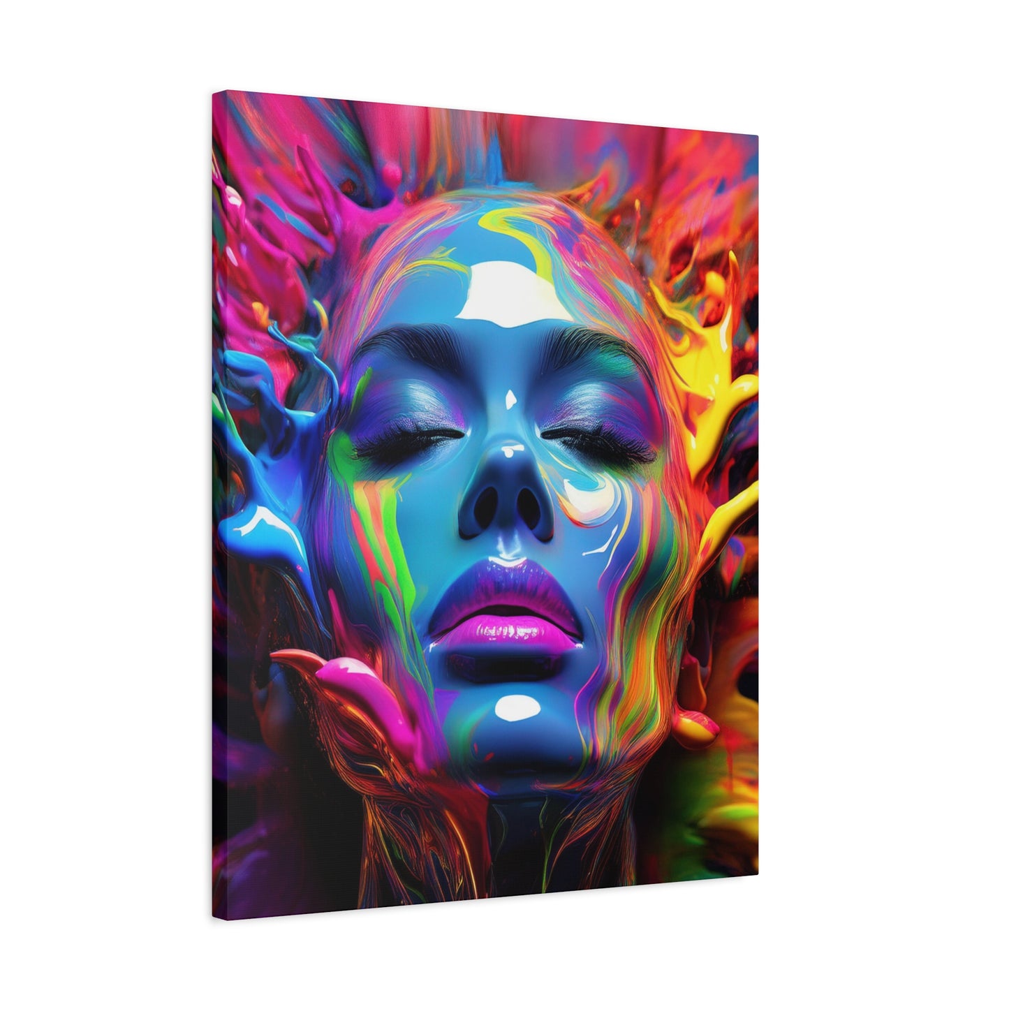 Painted Beauty 004 Canvas Wall Art