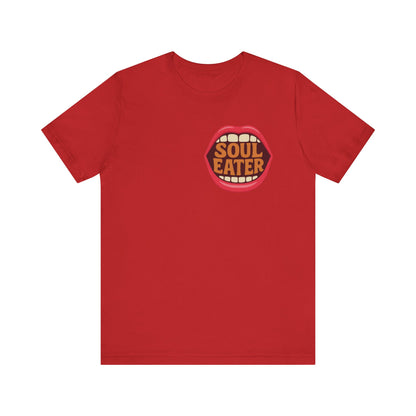 Colorful Design Soul Eater Shirt – Bold Funny Tee for Women Who Break Hearts and Don’t Apologize. Unisex Jersey Short Sleeve Tee