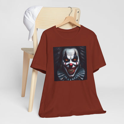 Nightmare Clown Halloween Shirt – Evil Clown Face Tee for Scary Halloween Vibes