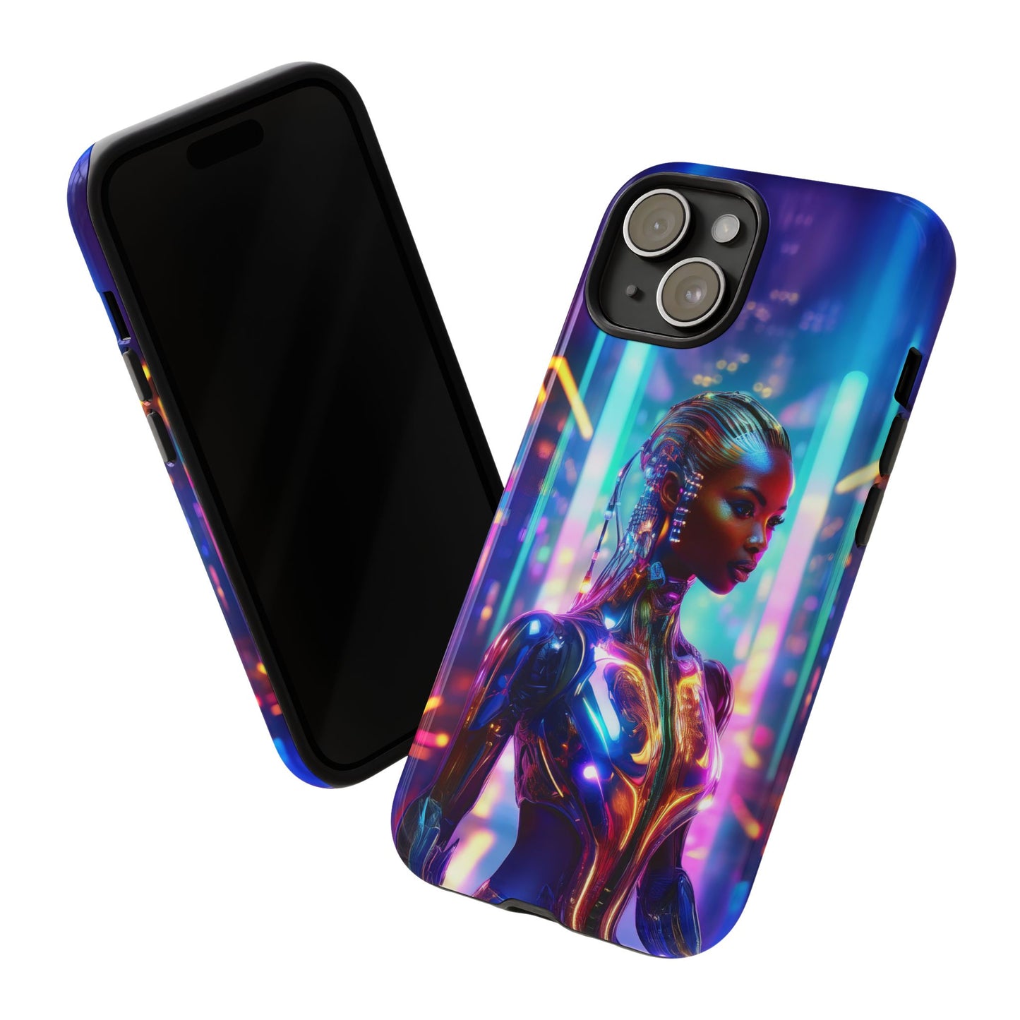 Futuristic Human Android Hybrid Cell Phone Case 018