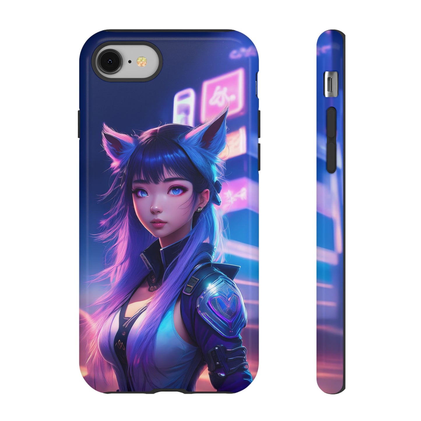 Futuristic Cyberpunk Female Cell Phone Case 010