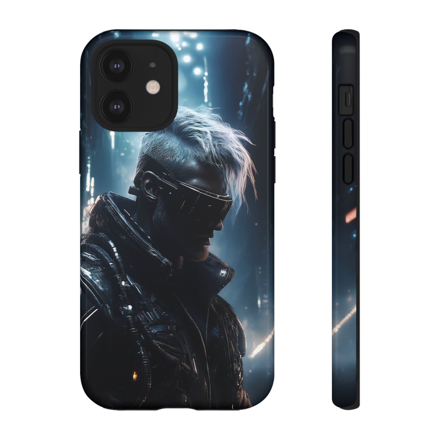 Futuristic Cyberpunk Male Cell Phone Case 025