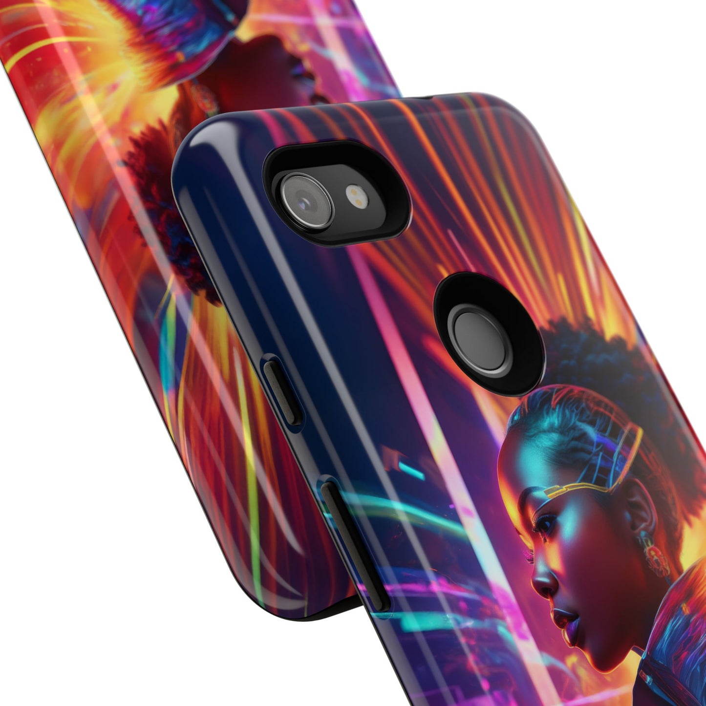 Futuristic Cyberpunk Female Cell Phone Case 001