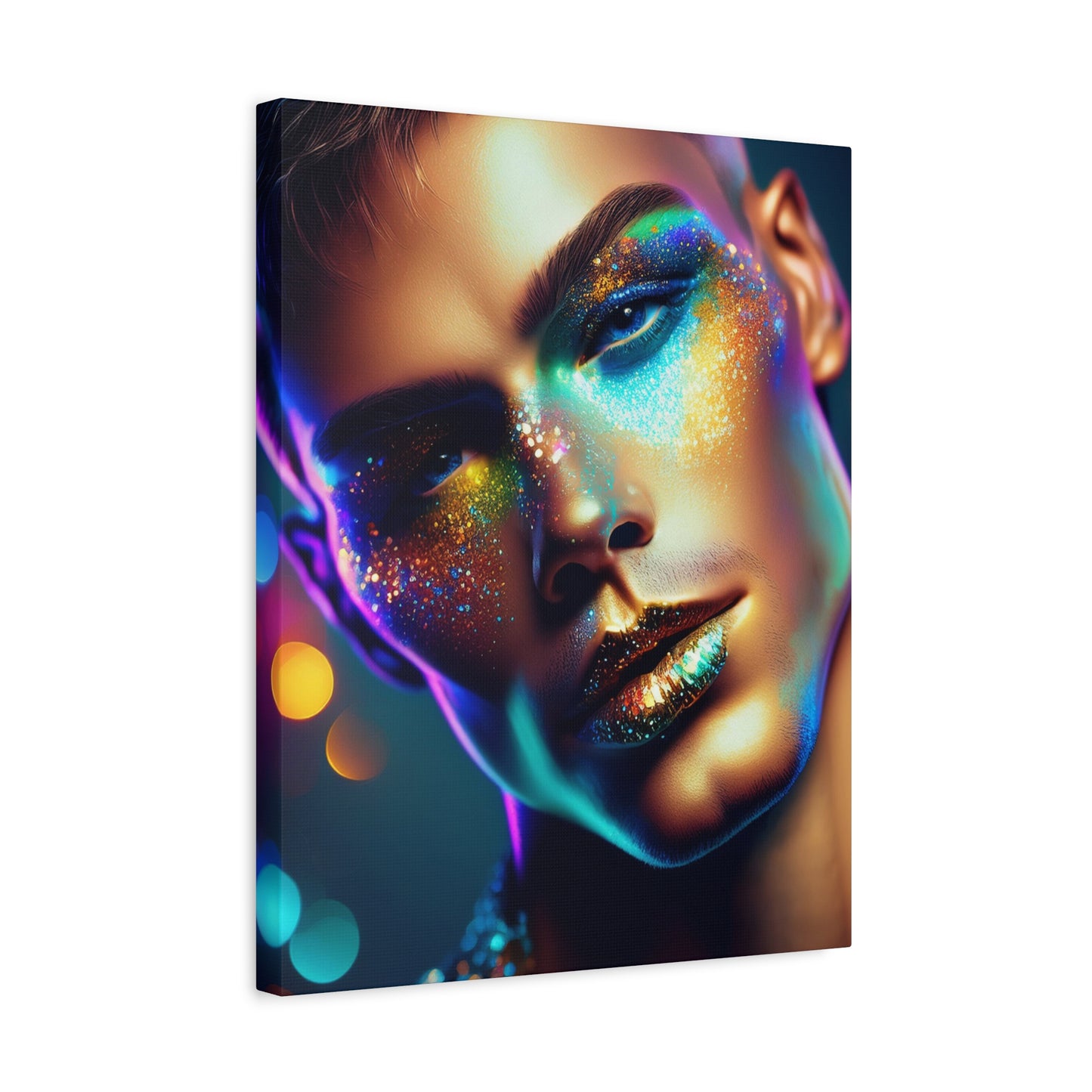 Glitter Love 010- Canvas Print – Vibrant Wall Decor