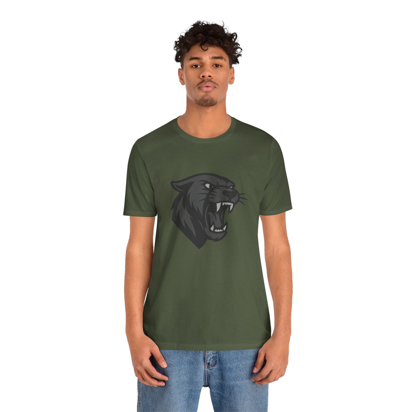 Black Panther Graphic Tee Dark Theme – Fierce Vector Design for Bold Streetwear Style