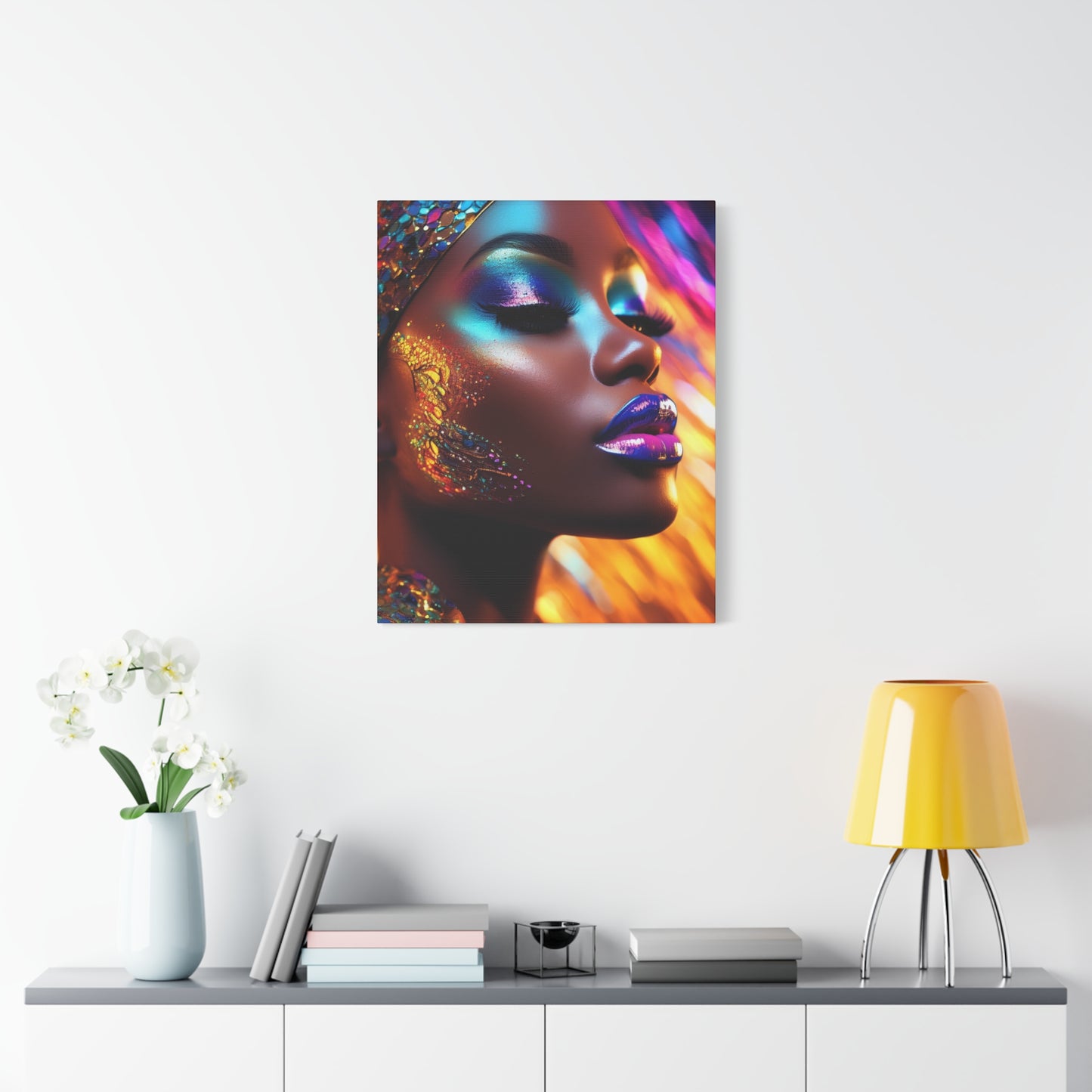 Glitter Love 013- Canvas Print – Vibrant Wall Decor