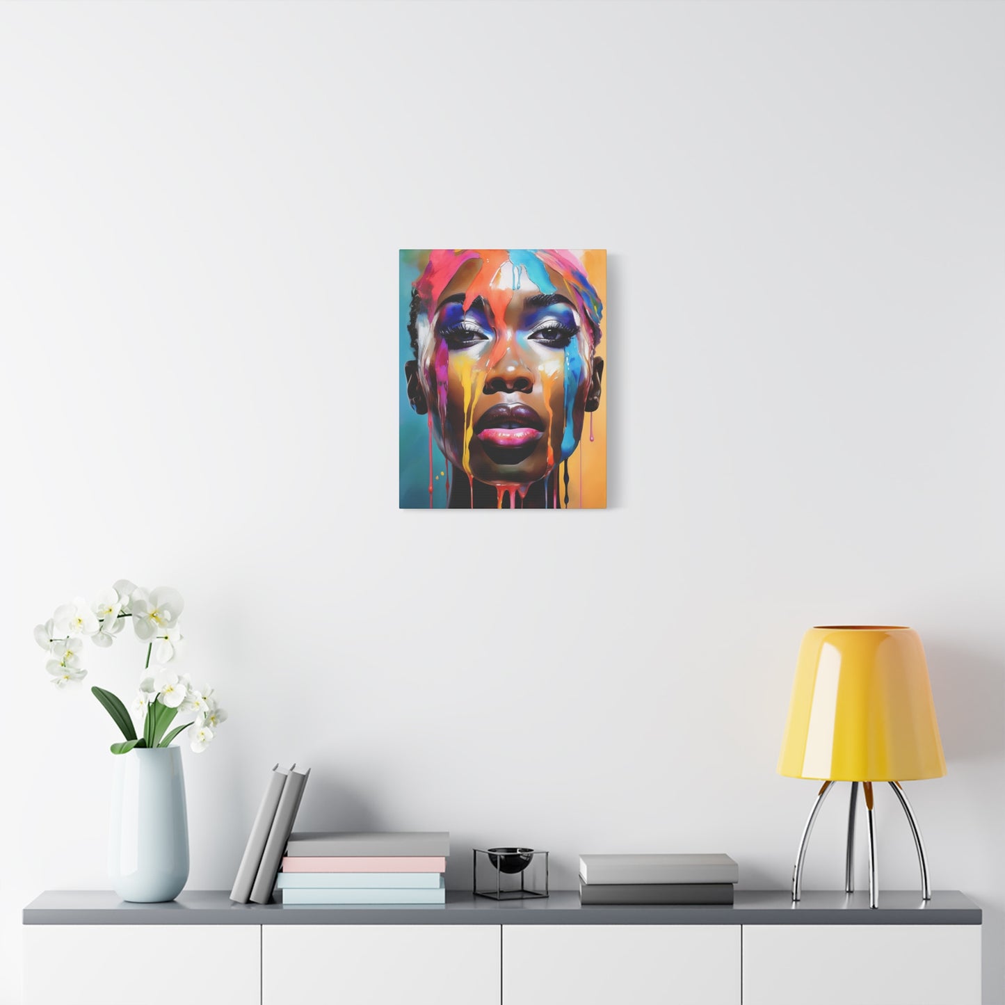 Painted Beauty 003 Canvas Wall Art