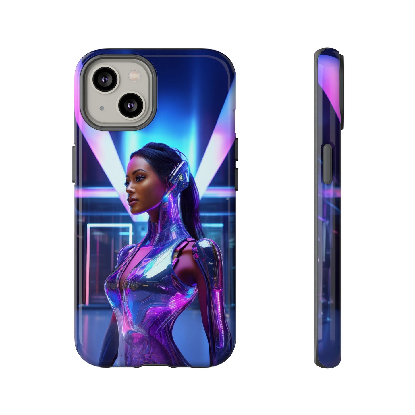 Futuristic Human Android Hybrid Cell Phone Case 017