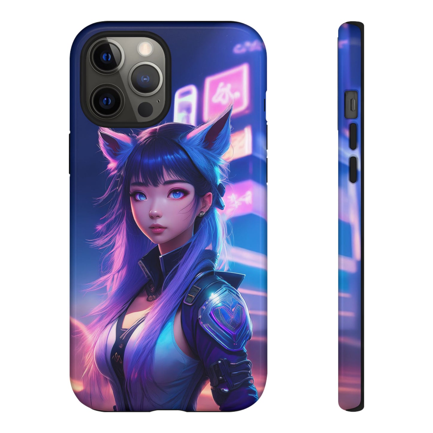 Futuristic Cyberpunk Female Cell Phone Case 010