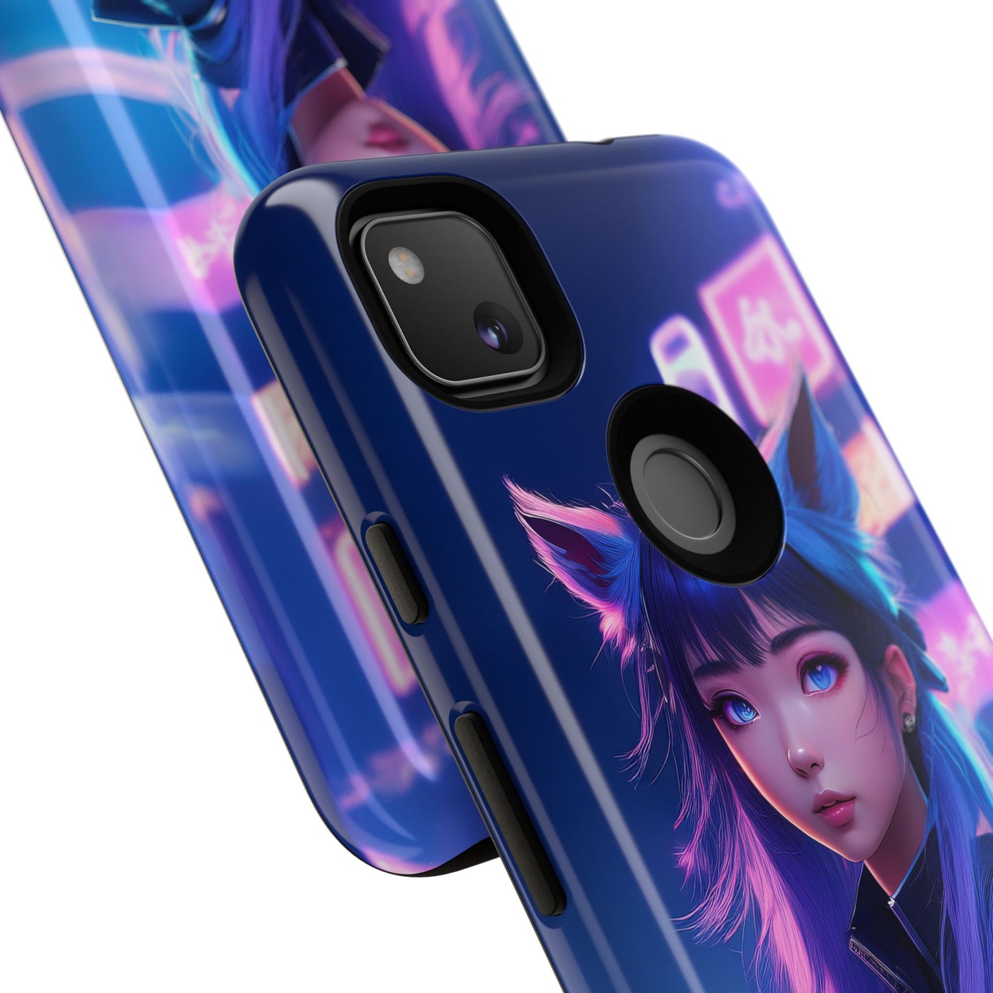 Futuristic Cyberpunk Female Cell Phone Case 010