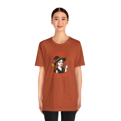 Witch Please Halloween Shirt – Sassy Retro Witch Graphic Tee for Funny Halloween Attitude