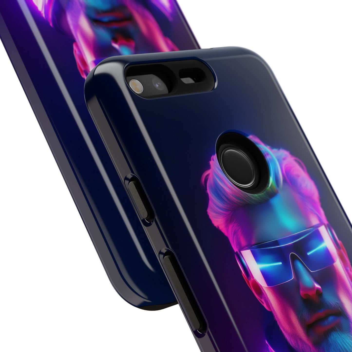 Futuristic Cyberpunk Male Cell Phone Case 026