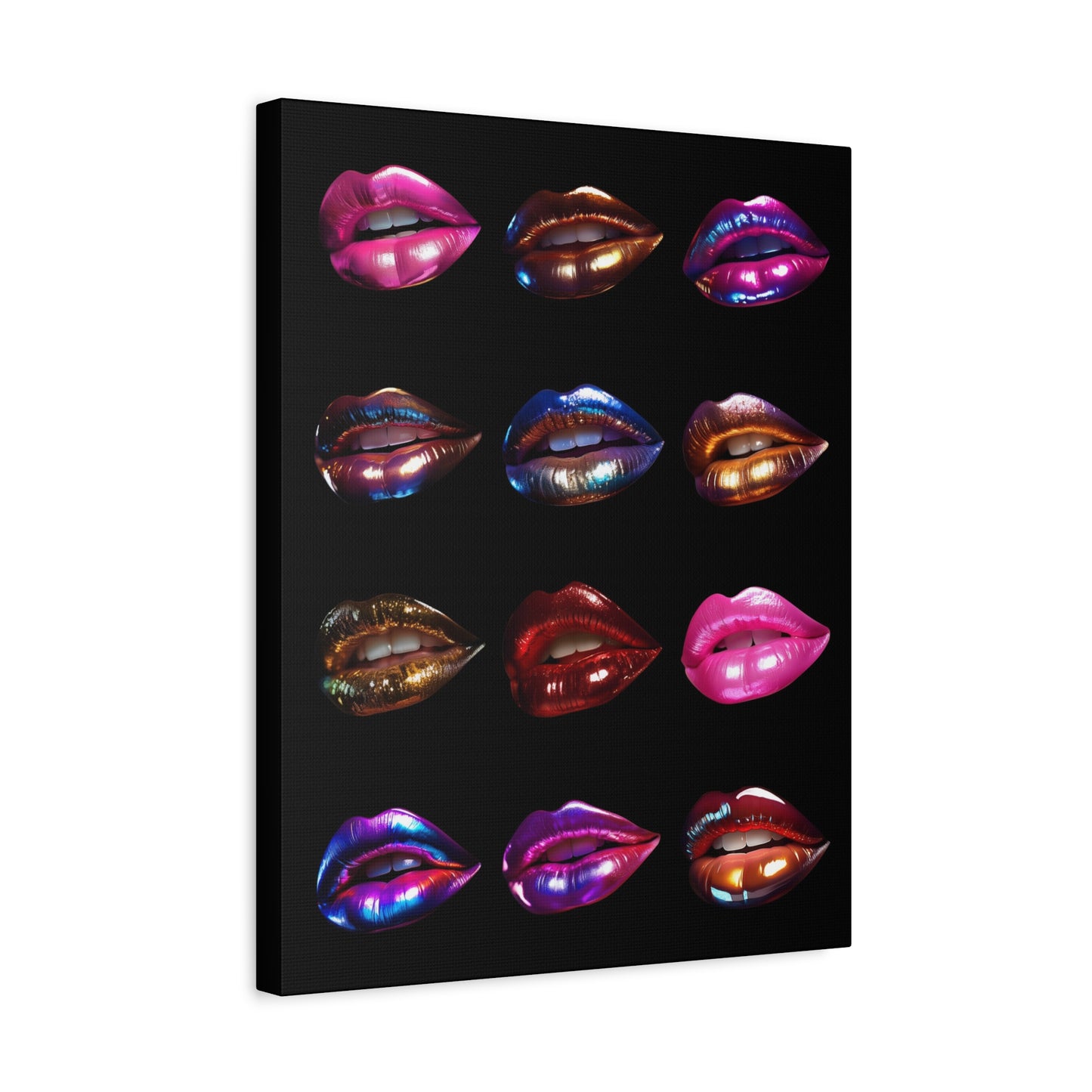 Hot Lips - Canvas Print – Vibrant Wall Decor