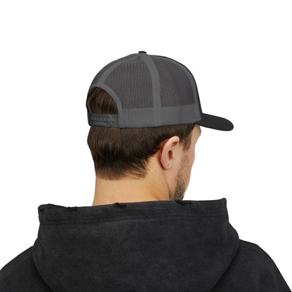 Just Under 100 Golf Trucker Hat – Embroidered Funny Golf Hat for Weekend Golfers and Casual Fairway Vibes. White Letters