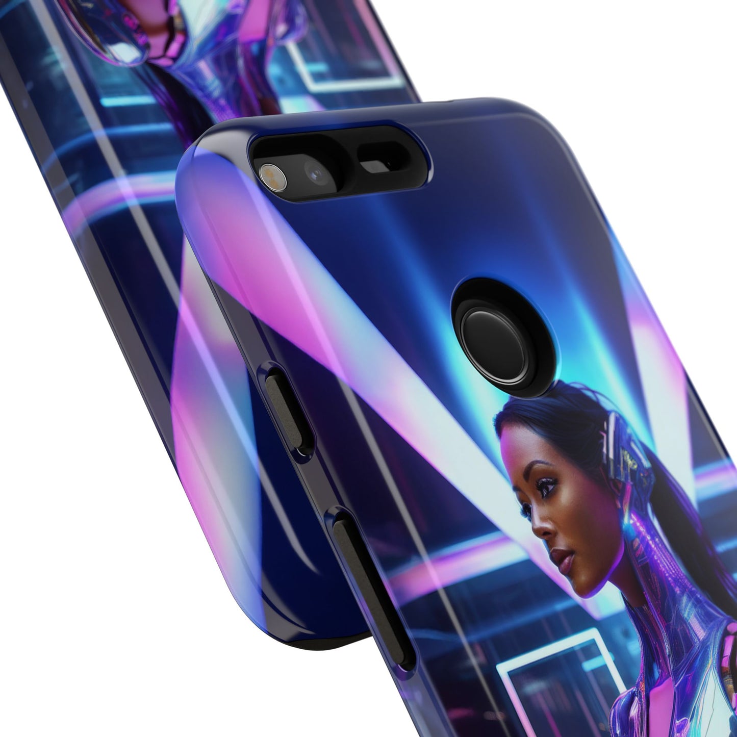 Futuristic Human Android Hybrid Cell Phone Case 017