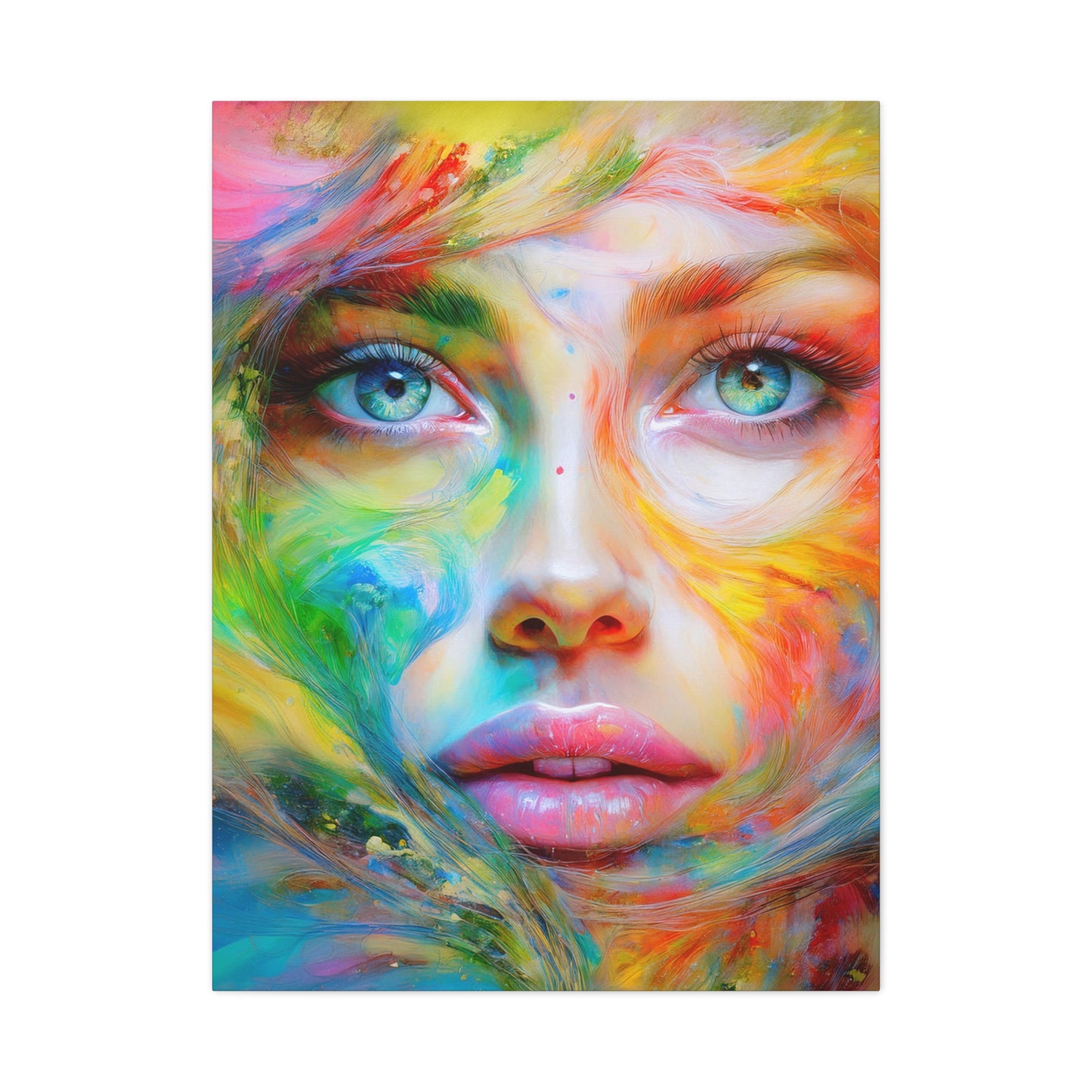 Painted Beauty 010 Canvas Wall Art