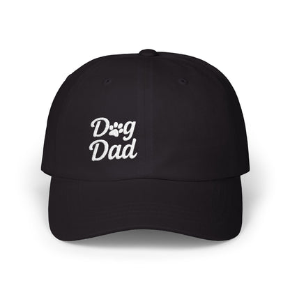 Dog Dad Classic Dad Hat – Embroidered Minimalist Dog Face Hat for Proud Pet Dads and Canine Companions