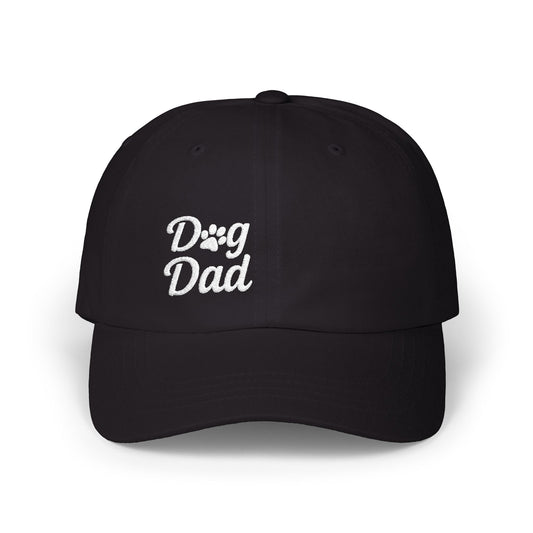 Dog Dad Classic Dad Hat – Embroidered Minimalist Dog Face Hat for Proud Pet Dads and Canine Companions