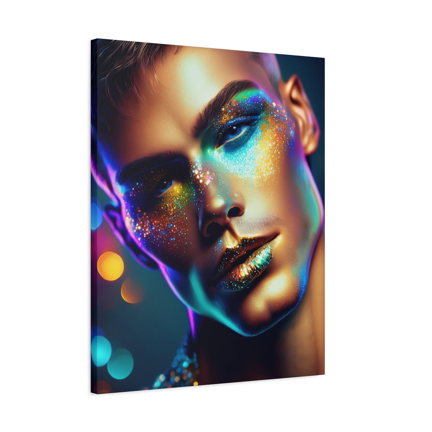 Glitter Love 010- Canvas Print – Vibrant Wall Decor