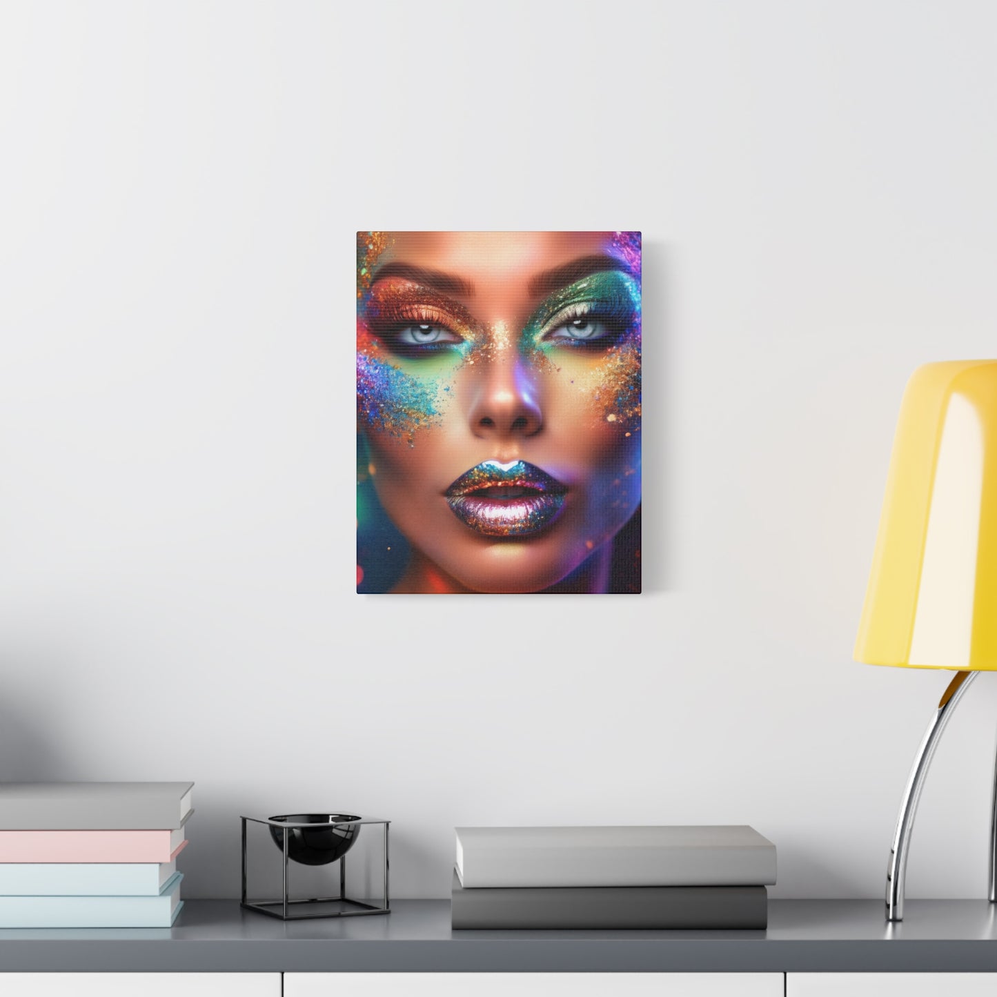 Glitter Love 006- Canvas Print – Vibrant Wall Decor