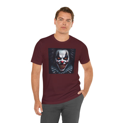 Nightmare Clown Halloween Shirt – Evil Clown Face Tee for Scary Halloween Vibes