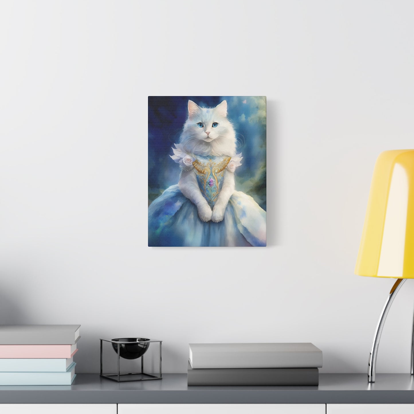 Meowgical Fairy Purrincess Canvas Art | Stretched Matte Wall Decor 007