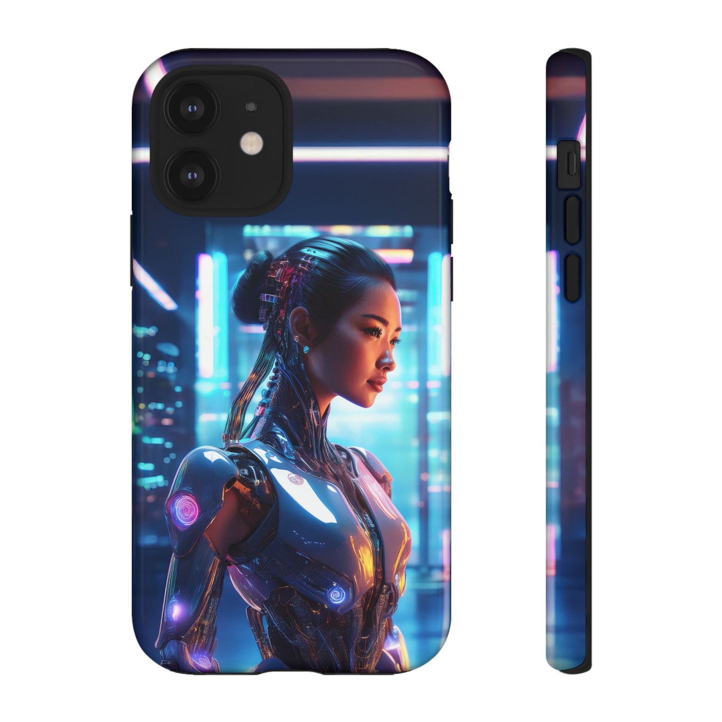 Futuristic Human Android Hybrid Cell Phone Case 013