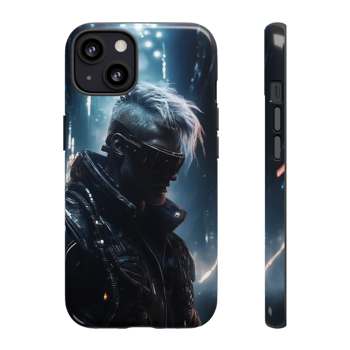 Futuristic Cyberpunk Male Cell Phone Case 025