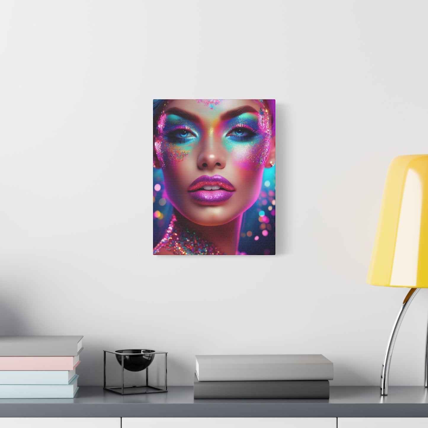 Glitter Love 008- Canvas Print – Vibrant Wall Decor