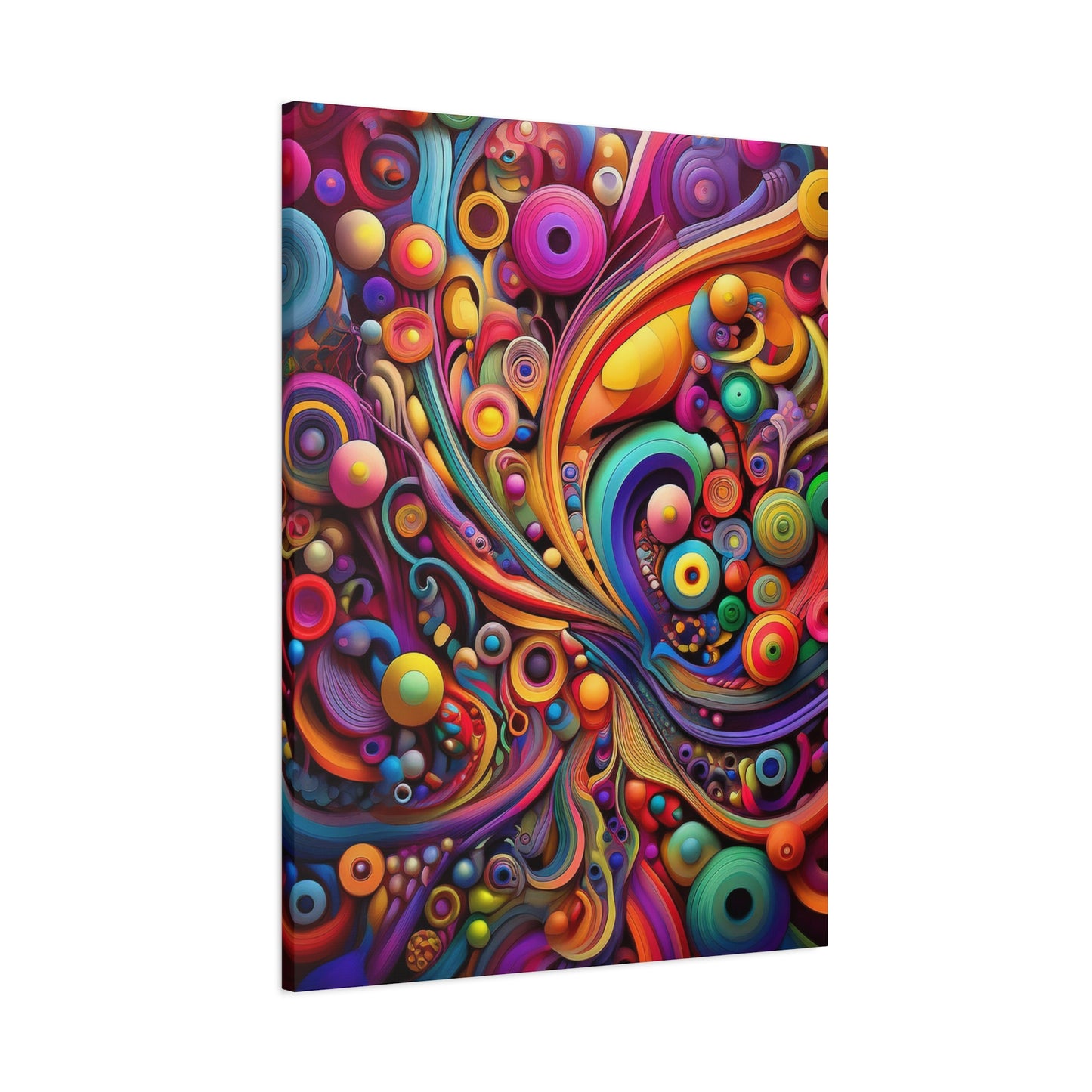 Psychedelic Dream Canvas Wall Art - Colorful Home Decor