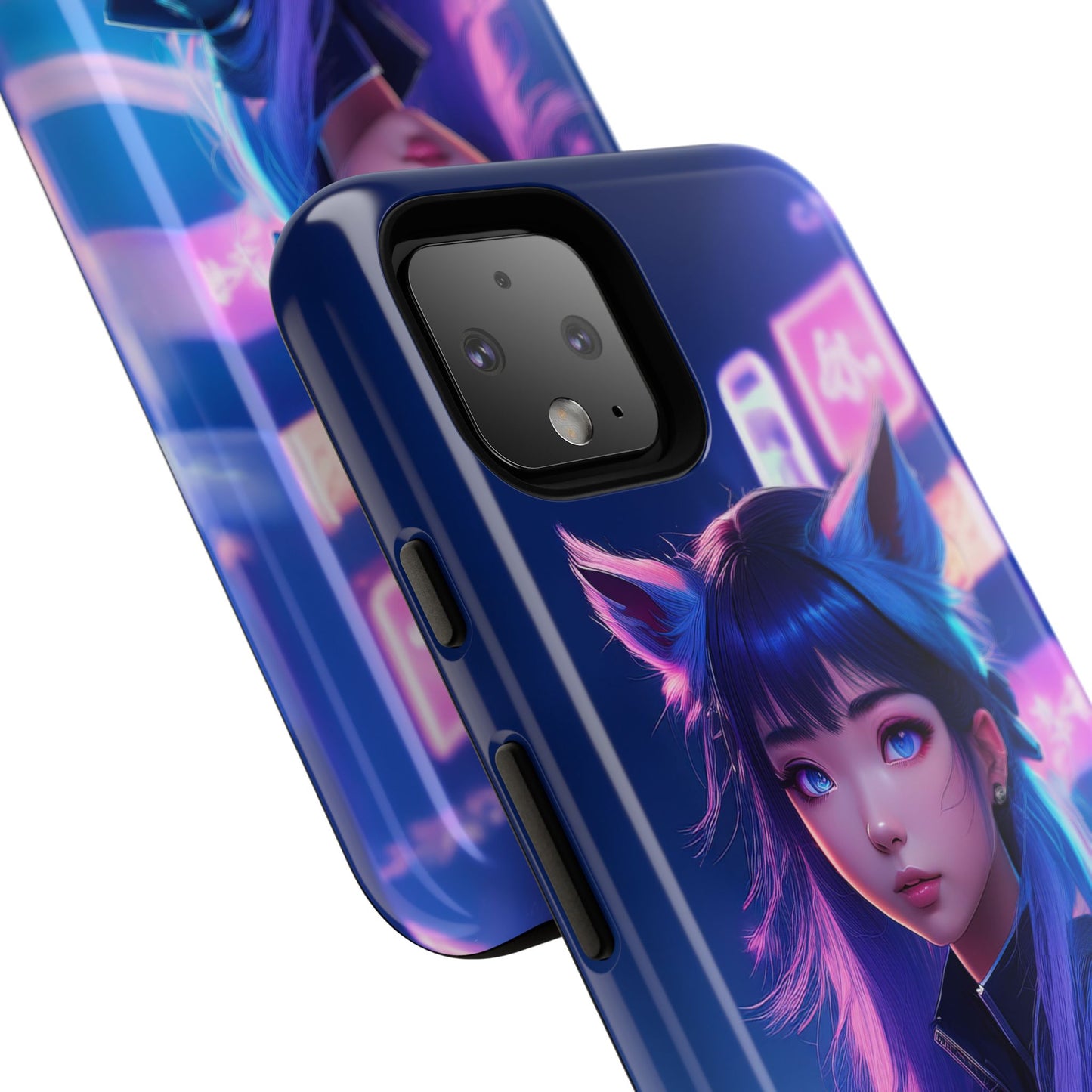 Futuristic Cyberpunk Female Cell Phone Case 010