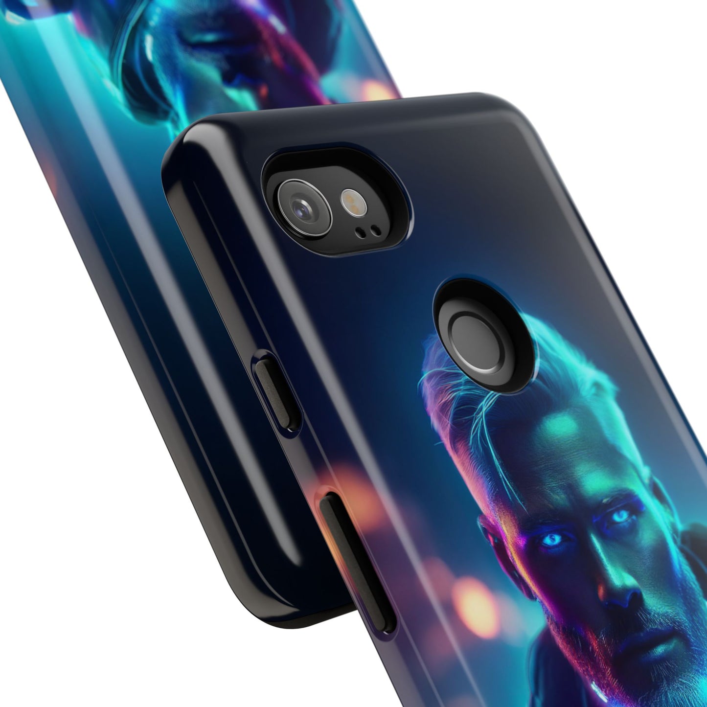 Futuristic Cyberpunk Male Cell Phone Case 023