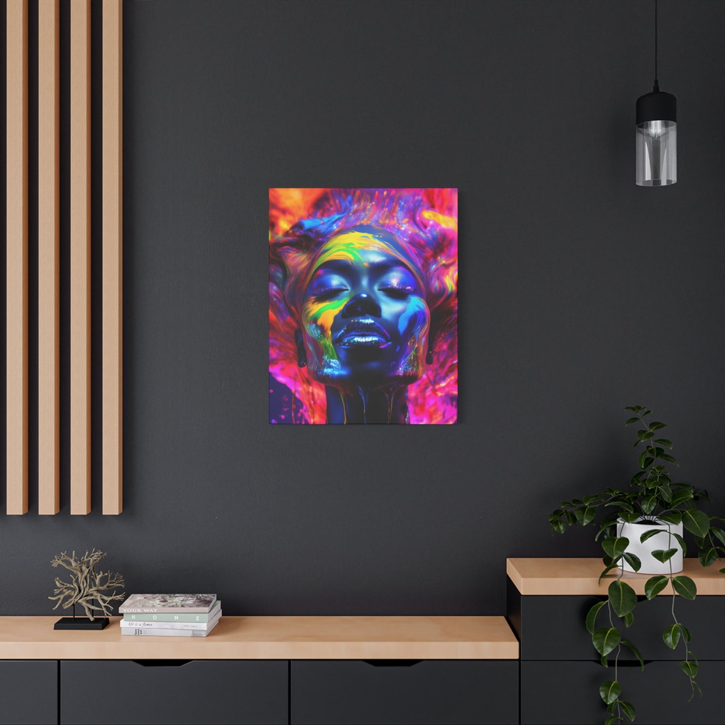 Painted Beauty 005 Canvas Wall Art