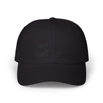 Dog Dad Classic Dad Hat – Embroidered Minimalist Dog Face Hat for Proud Pet Dads and Canine Companions