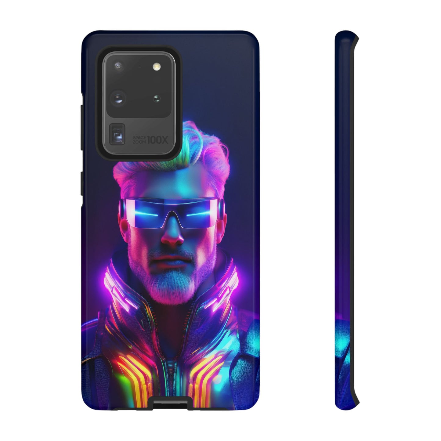 Futuristic Cyberpunk Male Cell Phone Case 026