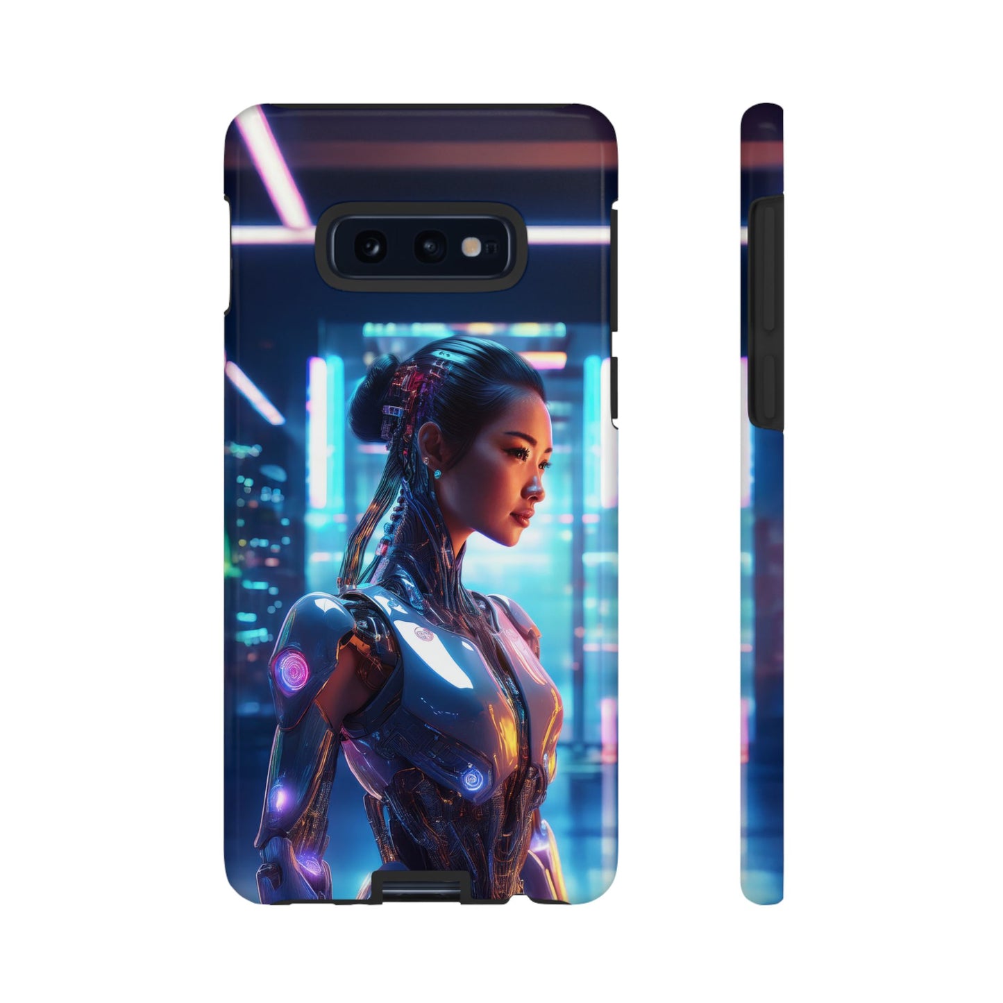 Futuristic Human Android Hybrid Cell Phone Case 013